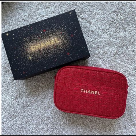 chanel beauty holiday pouch|Chanel beauty gift.